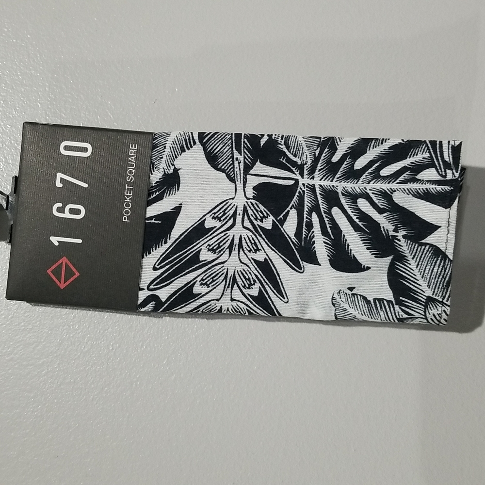 💢BOGO🆓💢 NWT 1670 Tropical Pocket Tie Square